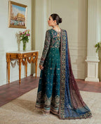 BAROQUE CHIFFON UNSTITCHED EMB SUIT - City Fabrics 