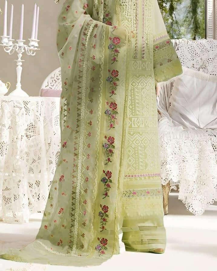 SOBIA NAZIR LAWN UNSTITCHED EMB 3PC - City Fabrics 