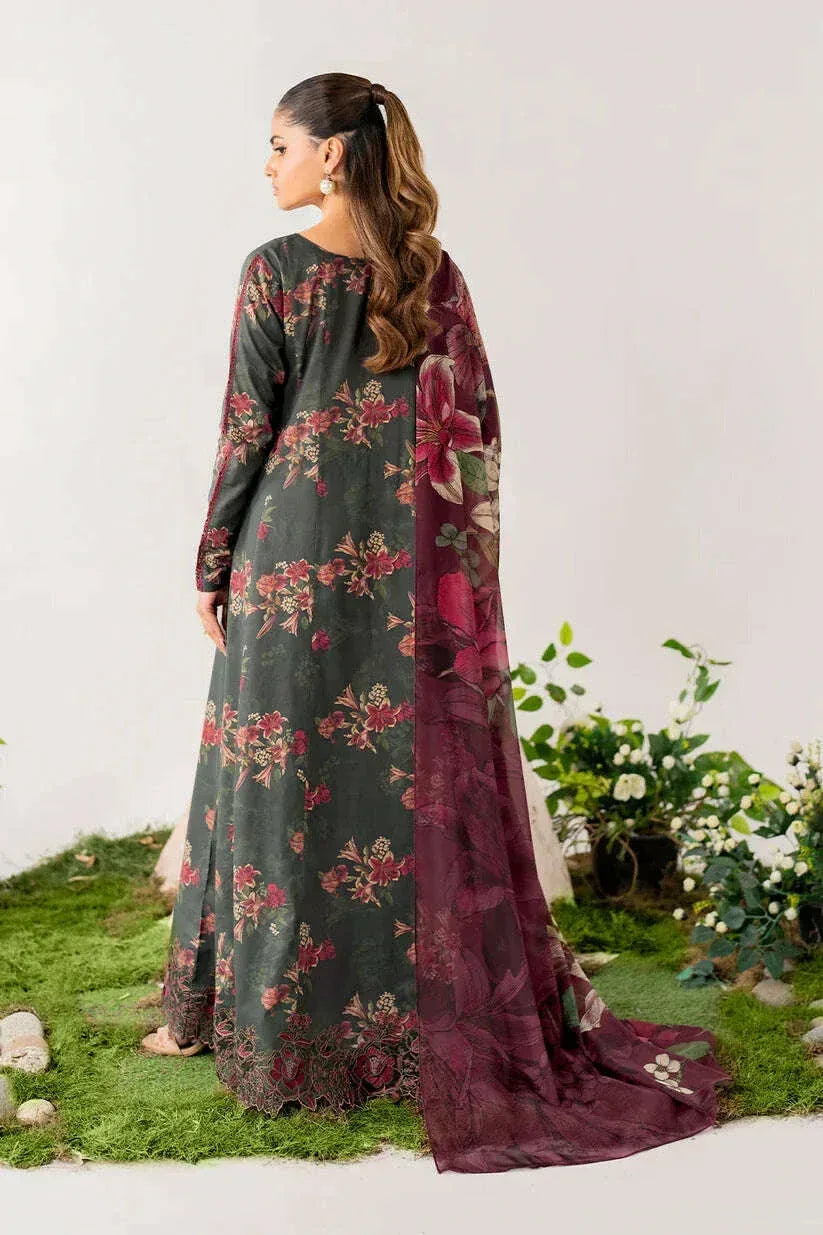 BAROQUE KHADDAR UNSTITCHED PRINTED 3PC - City Fabrics 