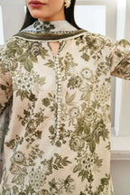 BAROQUE KHADDAR UNSTITCHED PRINTED 3PC - City Fabrics 