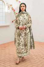 BAROQUE KHADDAR UNSTITCHED PRINTED 3PC - City Fabrics 