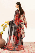 BAROQUE KHADDAR UNSTITCHED PRINTED 3PC - City Fabrics 