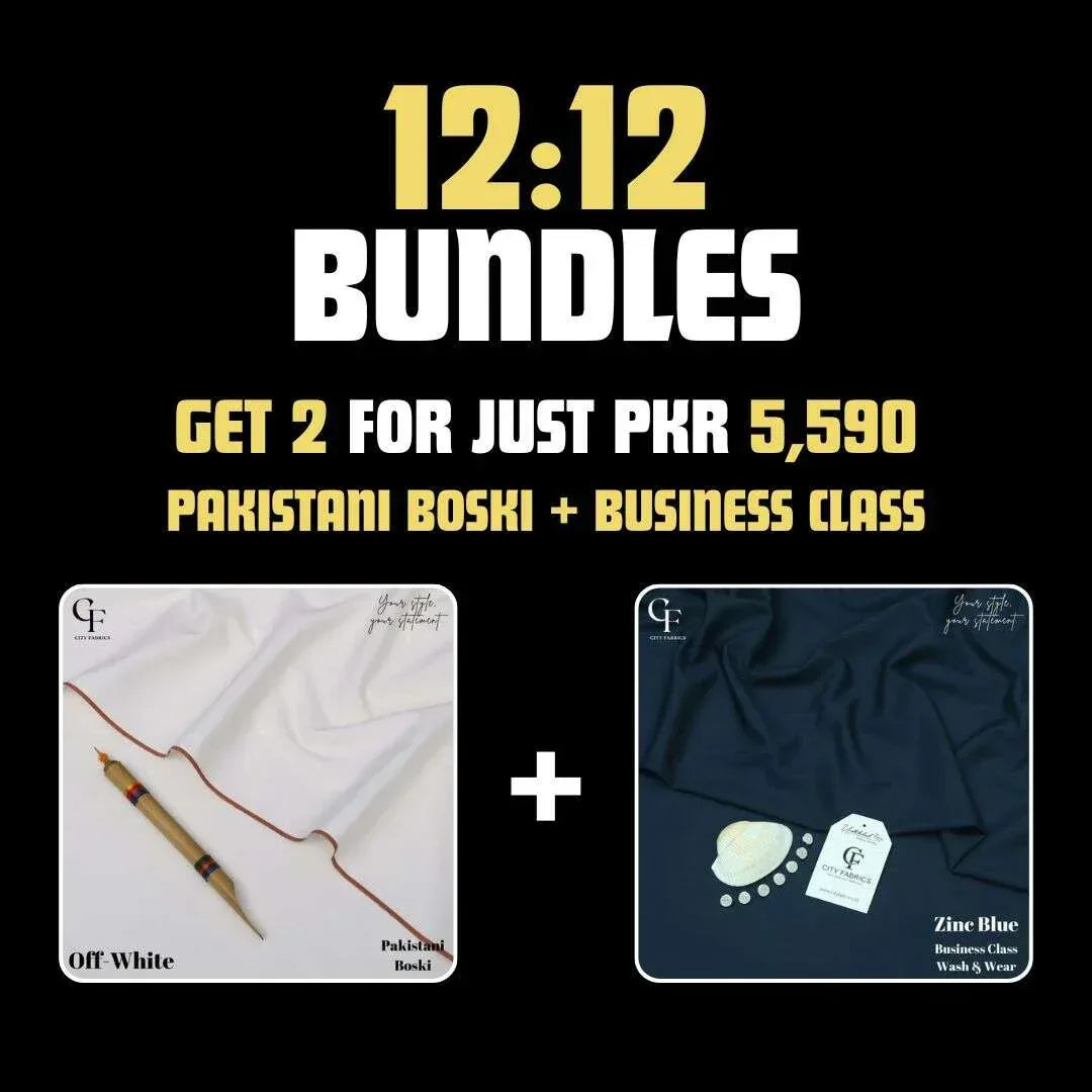 Pakistani Boski + Business Class - City Fabrics 