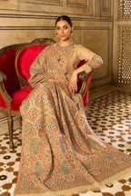 BAREEZE DHANAK UNSTITCHED EMB 3PC - City Fabrics 