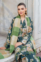BAROQUE KHADDAR UNSTITCHED PRINTED 3PC - City Fabrics 