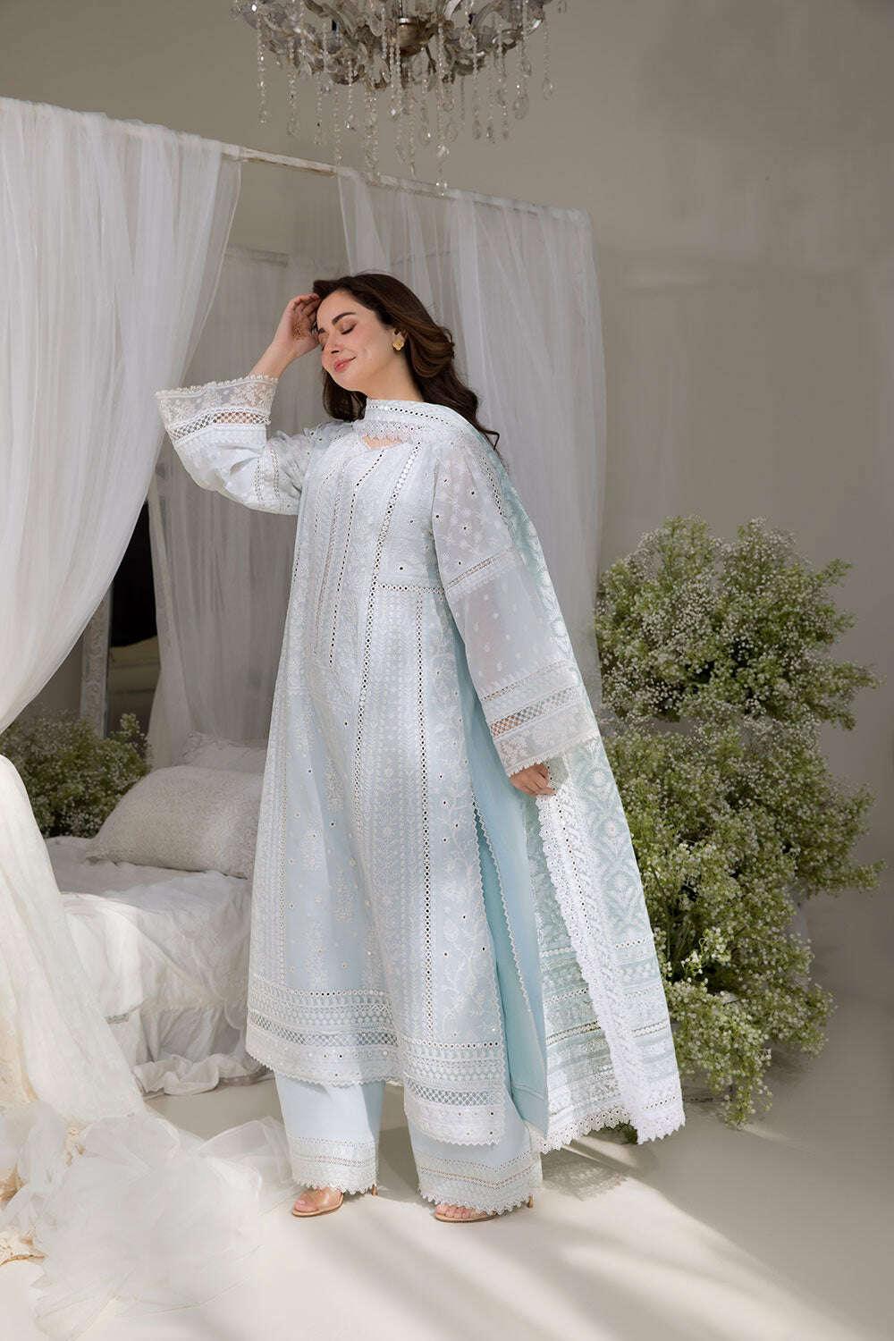 SOBIA NAZIR LAWN UNSTITCHED EMB 3PC - City Fabrics 