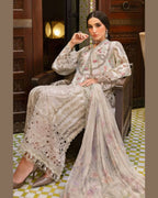 MARIA.B LAWN UNSTITCHED EMB 3PC - City Fabrics 