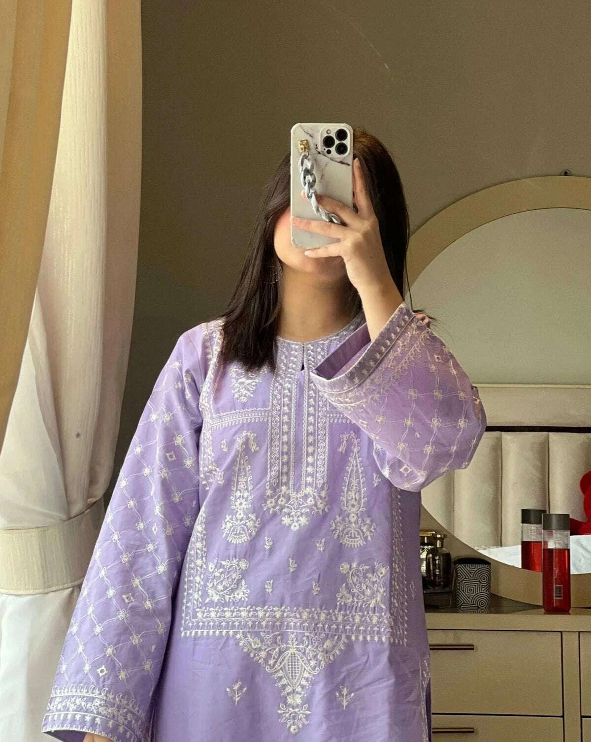 BAREEZE LAWN UNSTICH EMB 2PC - City Fabrics 