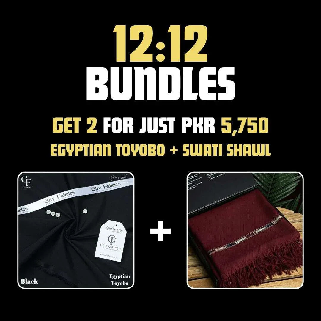 Egyptian Toyobo + Swati Wool Shawl - City Fabrics 