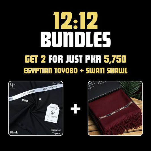 Egyptian Toyobo + Swati Wool Shawl