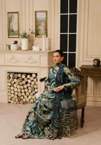 BAROQUE LAWN PRINTED UNSTICH 3PC - City Fabrics 