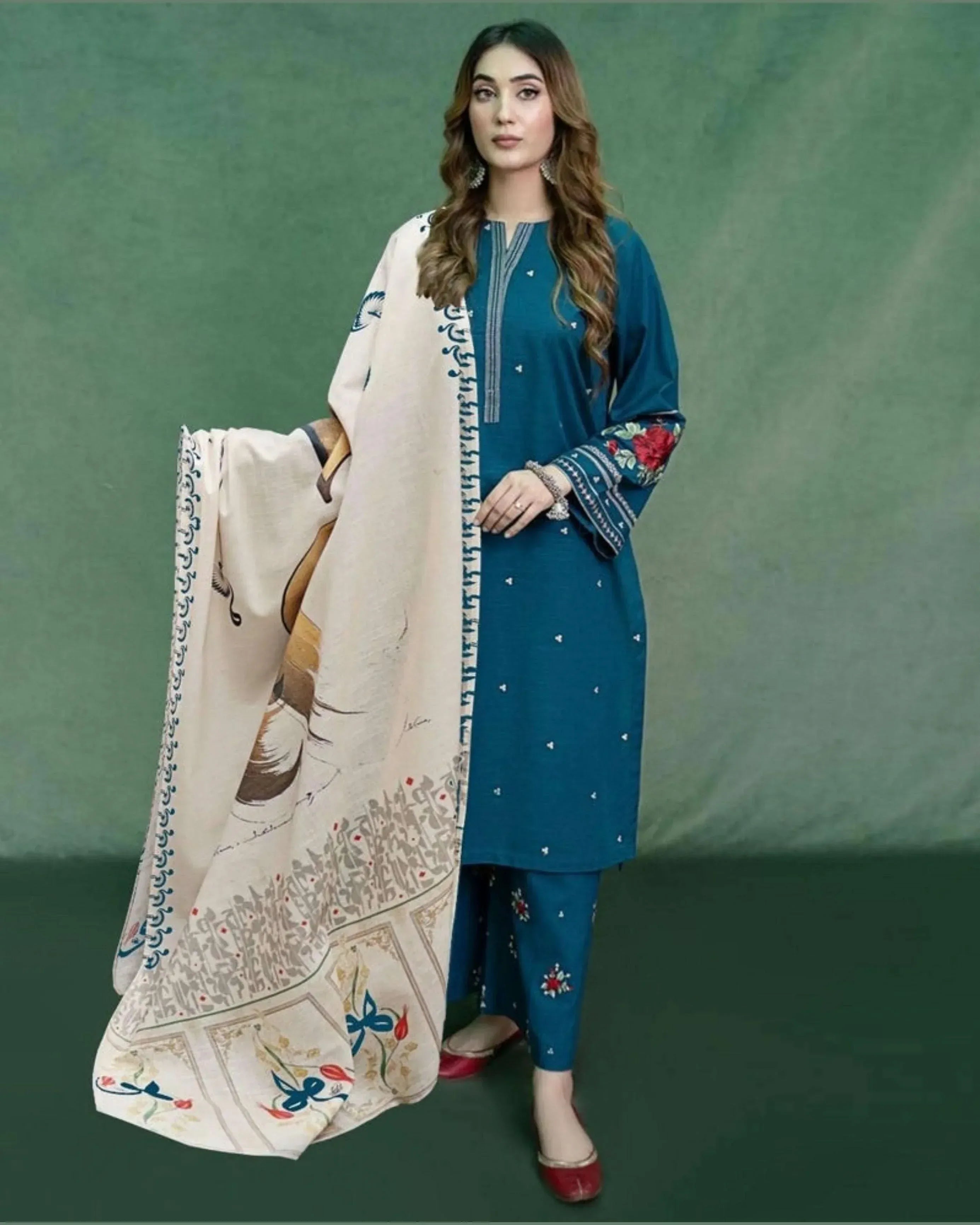 URGE LAWN UNSTICH EMB 3PC - City Fabrics 