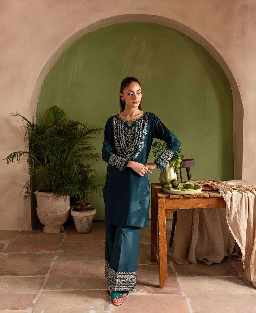 BATIK LAWN UNSTITCHED EMB 2PC - City Fabrics 