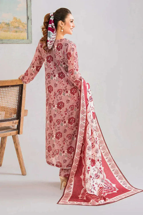BAROQUE KHADDAR UNSTITCHED PRINTED 3PC - City Fabrics 