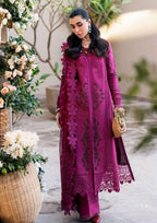 QALAMKAR LAWN UNSTITCHED EMB 3PC - City Fabrics 