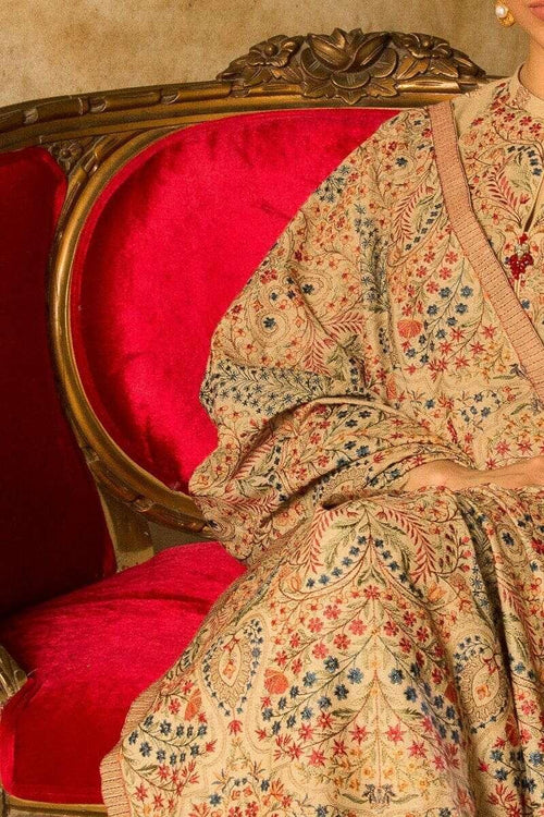 BAREEZE DHANAK UNSTITCHED EMB 3PC - City Fabrics 