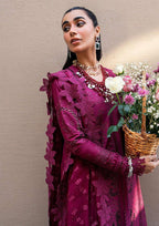 QALAMKAR LAWN UNSTITCHED EMB 3PC - City Fabrics 