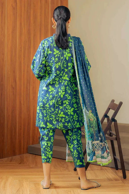 BAROQUE KHADDAR UNSTITCHED PRINTED 3PC - City Fabrics 