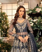 MARIA.B ORGANZA UNSTITCHED EMB MAXI - City Fabrics 