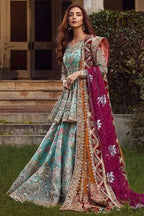 MNR ORGANZA UNSTITCHED EMB MAXI - City Fabrics 