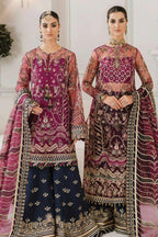 BAROQUE NET UNSTITCHED EMB SUIT - City Fabrics 