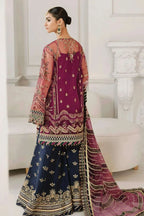 BAROQUE NET UNSTITCHED EMB SUIT - City Fabrics 