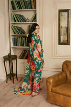 BAROQUE LAWN PRINTED UNSTICH 3PC - City Fabrics 