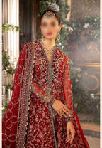 MARIA ORGANZA UNSTITCHED EMB MAXI - City Fabrics 