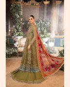 MARIA.B ORGANZA UNSTITCHED EMB MAXI - City Fabrics 