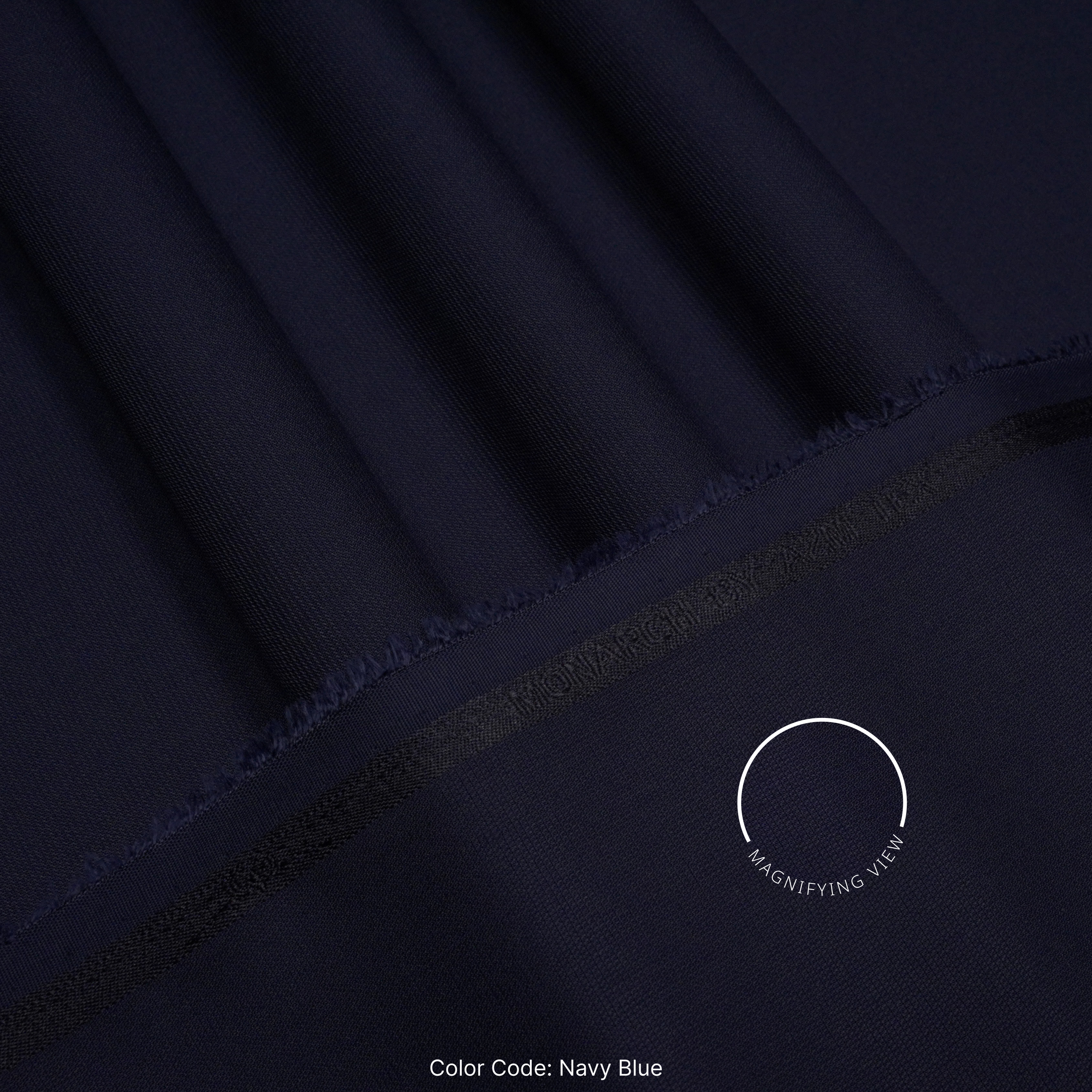 Monarch Wash & Wear By Azm Navy Blue
