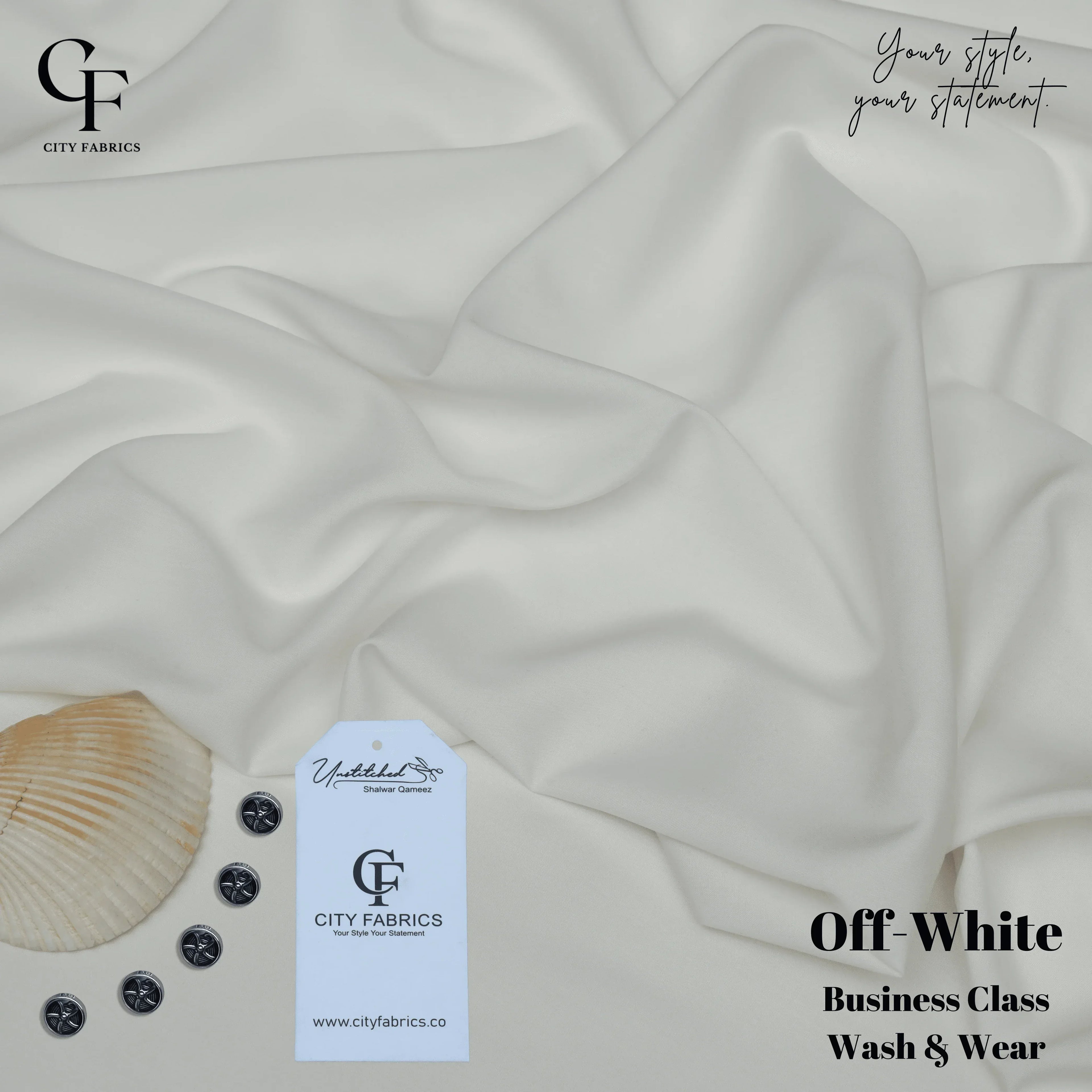 Business Class Wash & Wear - City Fabrics 