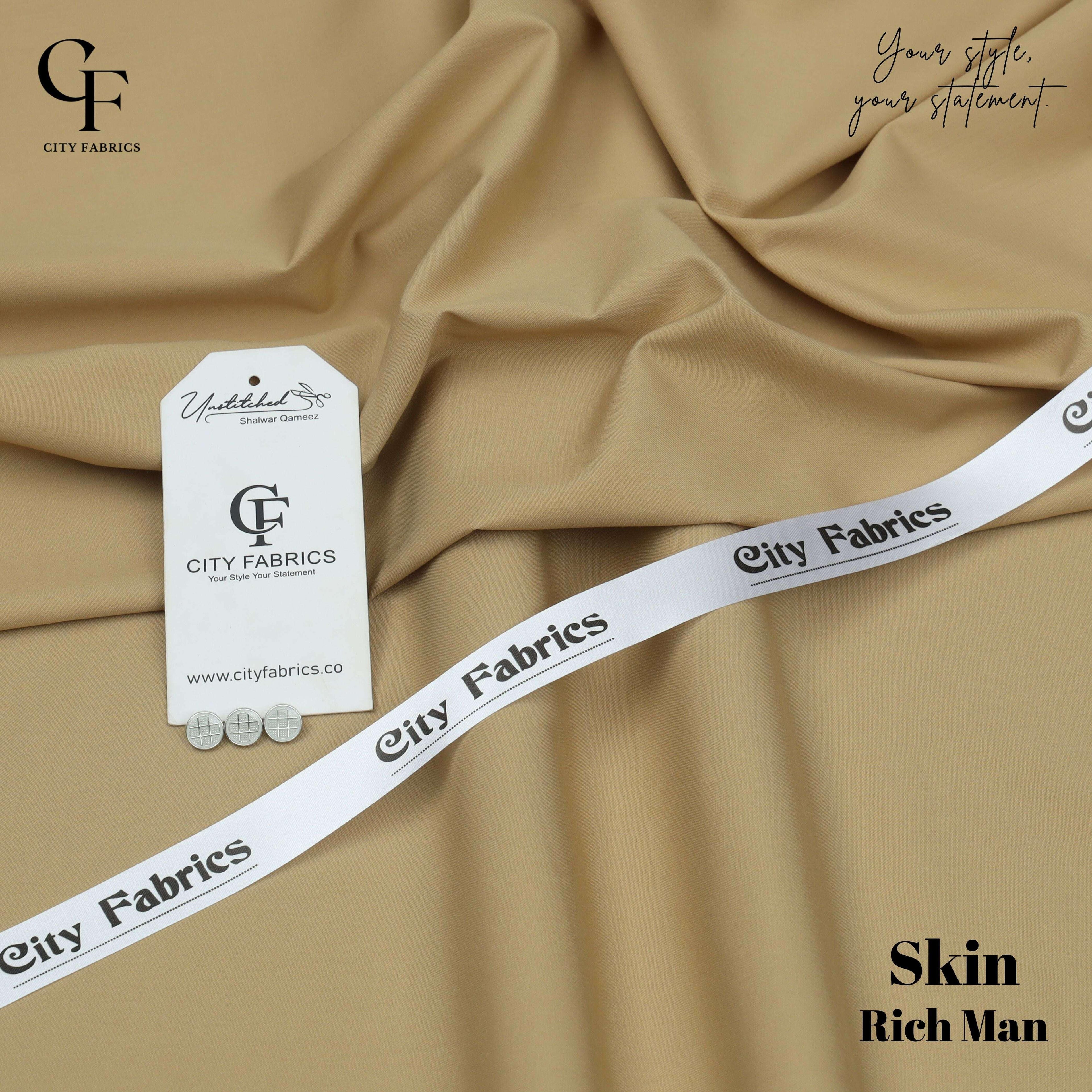 Rich Man Skin - City Fabrics 