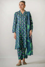 NISHAT KHADDAR UNSTITCHED PRINTED 3PC - City Fabrics 