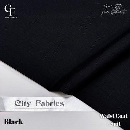 Suit With Waistcoat Off-White