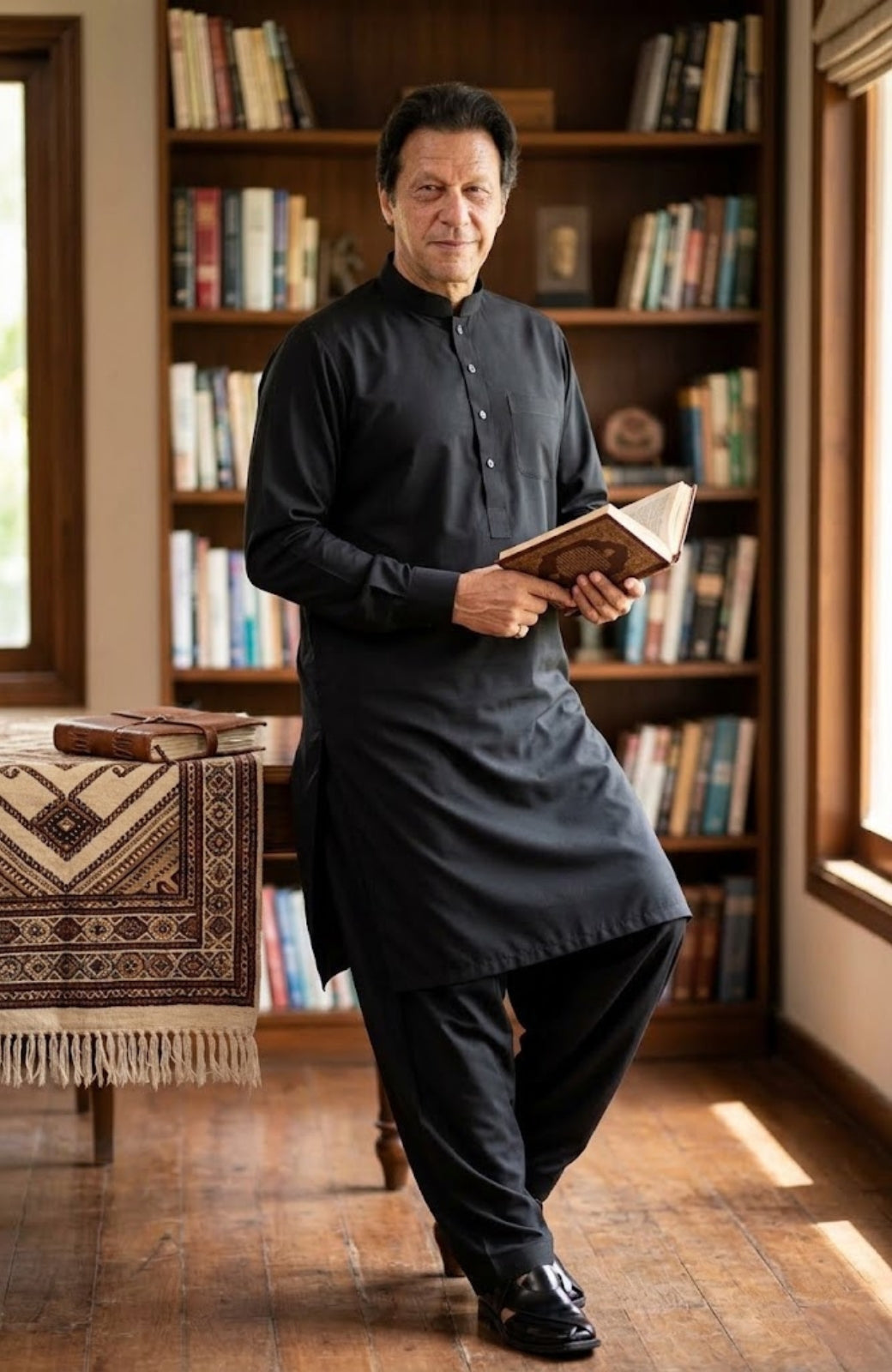 Imran Khan Jet Black