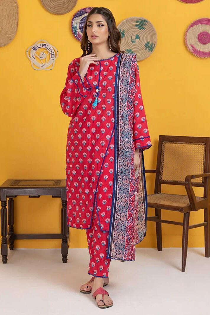 NISHAT KHADDAR UNSTITCHED PRINTED 3PC - City Fabrics 