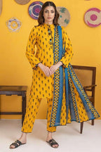 NISHAT KHADDAR UNSTITCHED PRINTED 3PC - City Fabrics 